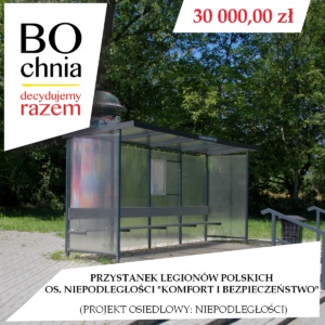Przystanek Legionów Polskich – Os. Niepodległości „Komfort i Bezpieczeństwo” (osiedlowy: Niepodległości)