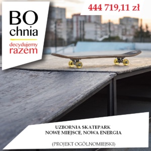 UZBORNIA SKATEPARK – nowe miejsce, nowa energia