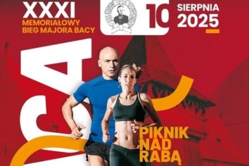 W niedzielę Piknik nad Rabą i Memoriałowy Bieg Majora Bacy 2025