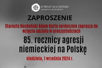 85. rocznica agresji niemieckiej na Polskę