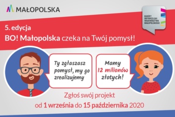 Zgłoś zadanie do BO Małopolska