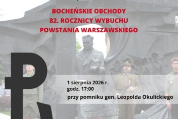 82. rocznica wybuchu Powstania Warszawskiego