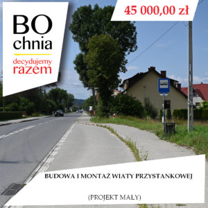 Budowa i&nbsp;montaż wiaty przystankowej