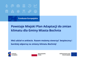 Gmina Miasto Bochnia pracuje nad&nbsp;Miejskim Planem Adaptacji do&nbsp;zmian klimatu