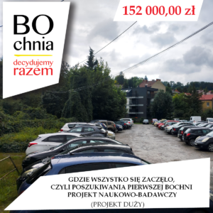 Gdzie wszystko się zaczęło, czyli poszukiwania pierwszej Bochni – projekt naukowo-badawczy
