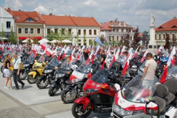 Bochnia gościła uczestników Międzynarodowej Parady Motocyklistów