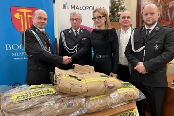 Nowy sprzęt pożarniczy dla OSP Kolanów