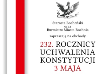 Bocheńskie obchody 232. rocznicy Uchwalenia Konstytucji 3 Maja