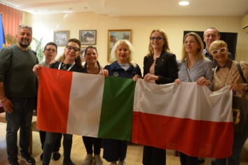 Włoscy nauczyciele z wizytą w Urzędzie Miasta Bochnia