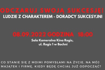 Jak zabezpieczyć majątek? – spotkanie dla przedsiębiorców