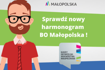 5. edycja BO Małopolska ponownie przesunięta