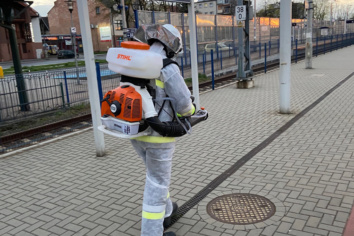 Dezynfekcja bocheńskich przestanków rozpoczęta