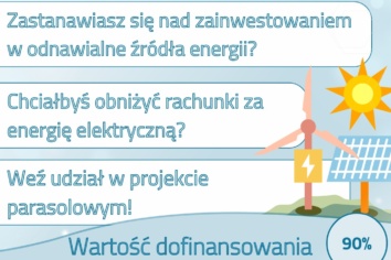 Dofinansowanie na odnawialne źródła energii w ramach projektu parasolowego