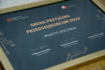 Bochnia gminą przyjazną przedsiębiorcom