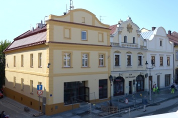 Odnowione kamienice w centrum miasta