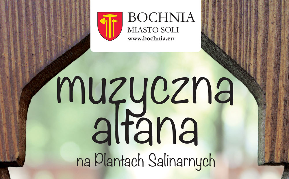 Muzyczna Altana - fragment plakatu z logo cyklu koncertów