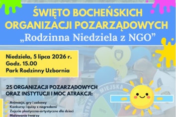 XI Święto Bocheńskich Organizacji Pozarządowych – Rodzinna Niedziela z&nbsp;NGO