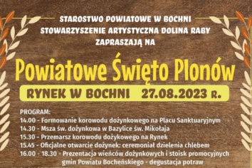 Powiatowe Święto Plonów już w niedzielę