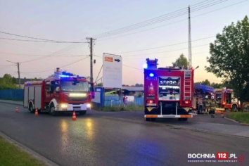 Pożar w zakładzie przy ul. Karosek – informacje