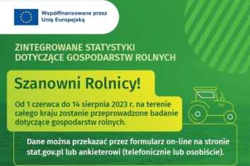 W czerwcu badanie dot. gospodarstw rolnych