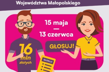 Zagłosuj w 8. edycji Budżetu Obywatelskiego Województwa Małopolskiego