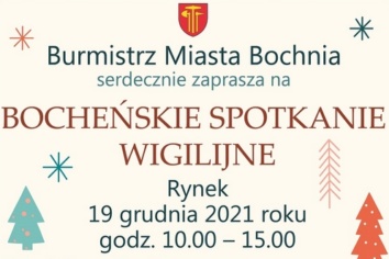 Wigilijne spotkanie na bocheńskim Rynku