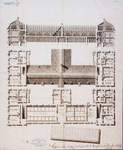 Salzbergwerk-Stall