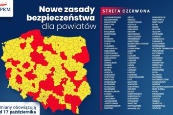 Bochnia w czerwonej strefie